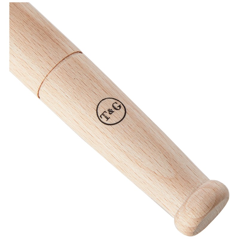 T&G Meat Hammer with Metal End in FSC Beech