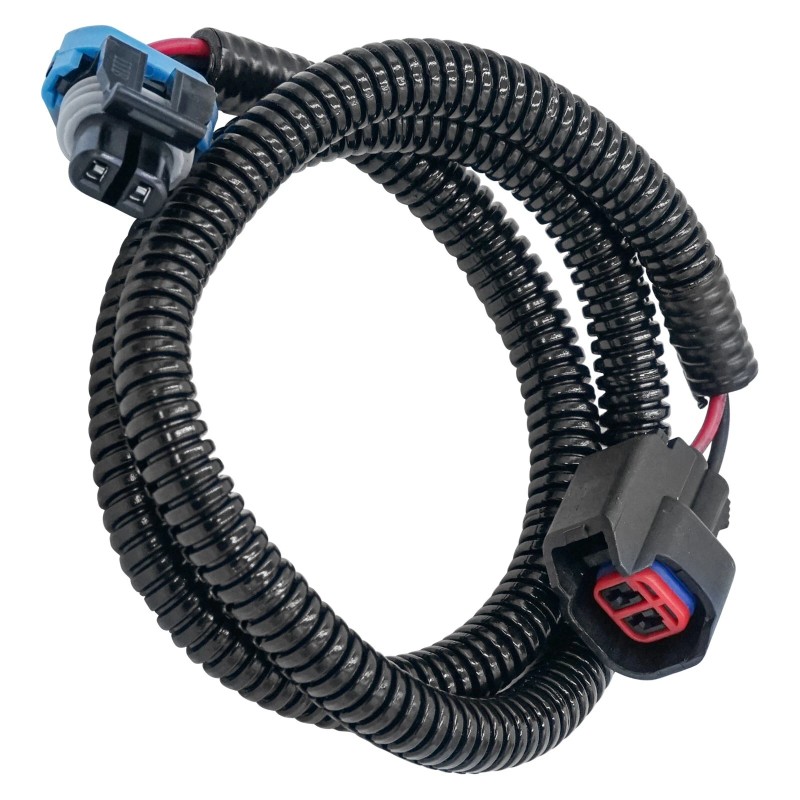 Caltric Fuel Injector Black Plug Mag Side for Polaris Ranger