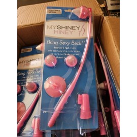 My Shiney Hiney Silky Soft Bristle Personal Cleansing Kit, Pink Coral