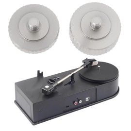 Be In Your Mind 2-piece headshell weight set (2 grams 4 grams) additional headshell weight set for improved turntable performance, improved tracking and stability