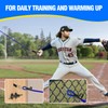 JWHOO Baseball Resistance Arm Bands, 30-50 Lbs Baseball Resistance Band