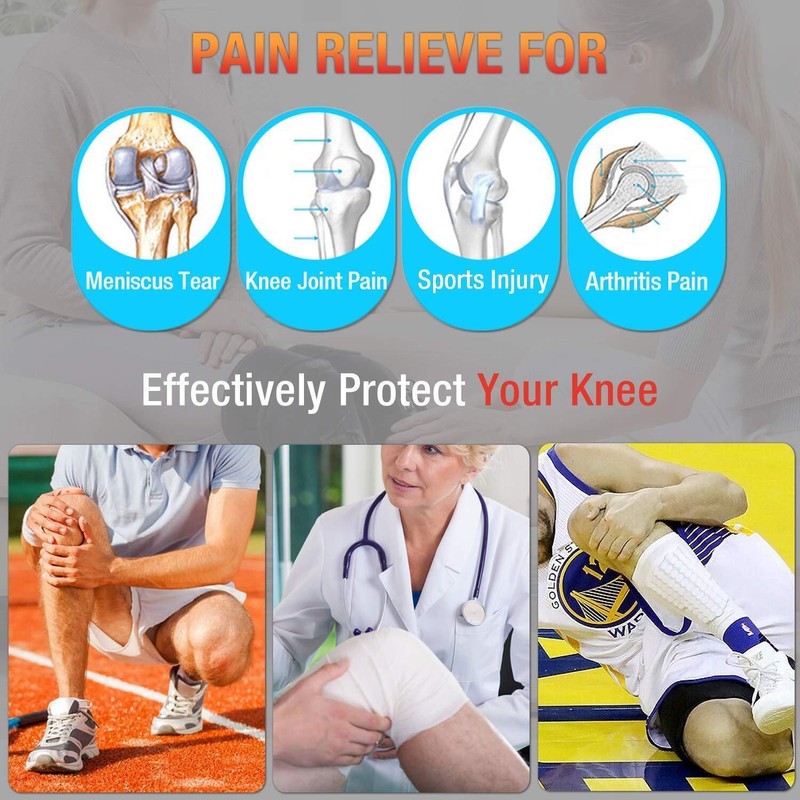 ARRIS Heating Knee Pad with Massage, Heated Knee Brace Wrap