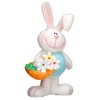 The Bridge Collection 3.5" Resin Happy Easter Bunny Figurines -