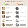 XiaZ Cat Scratcher, 23" Sisal Cats Scratching Board with 5