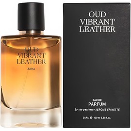 Zara Oud Vibrant Leather Cologne for Men EDP Eau De Parfum 100 ML (3.4 FL OZ)