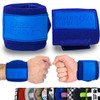 BEAR GRIP - Premium Heavy Duty Weightlifting Wrist Wraps Bodybuilding