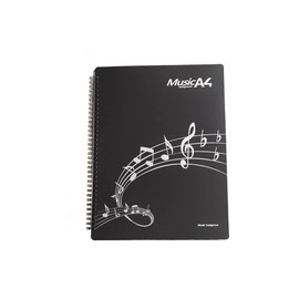 mitas Sheet Music File, Writing, A4, 40 Pages, Pocket File, Practice, Performance, Composing, Music File for Music, Music File, Sheet Music Holder, Pocket, Storage, A4 Music File, Score File, Score