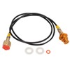 CO2 Tank Adapter Hose 60 Inch Brass ABS Soda Machine