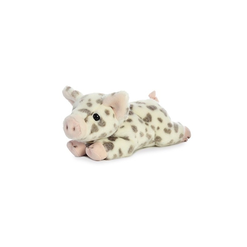 Aurora® Realistic Miyoni® Spotted Piglet Stuffed Animal - Lifelike Details