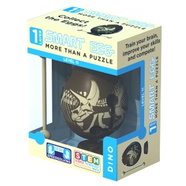 Smart Egg Dino: 3D Maze Puzzle and Educational Toy for Kids, Level 11 in a Brain Teaser Series - Challenge and Fun in Solving the Labyrinth inside The Egg