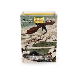 Arcane Tinman Dragon Shield: Limited Edition Art: Hunters in The Snow - Box of 100 Sleeves, Standard AT-12015, Art: Hunters in The Snow