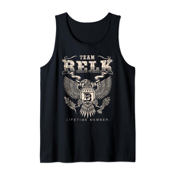 Team BELK Lifetime Member - BELK Last Name Tank Top