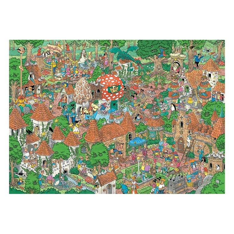 Jumbo Jan Van Haasteren Fairytale Forest Puzzle (1000 Pieces)