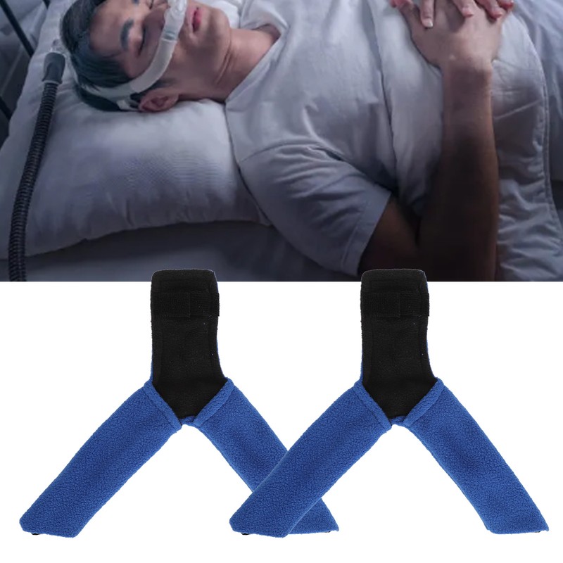 2Pcs Breathing Machine Headgear Strap Cover Improved Comfort Soft Protective