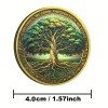 Tree Of Faith Christian Challenge Coin Colossians 2:6-7 Bible Verses