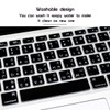 HRH Taiwanese Chinese Characters Silicone Keyboard Cover Skin Protector for