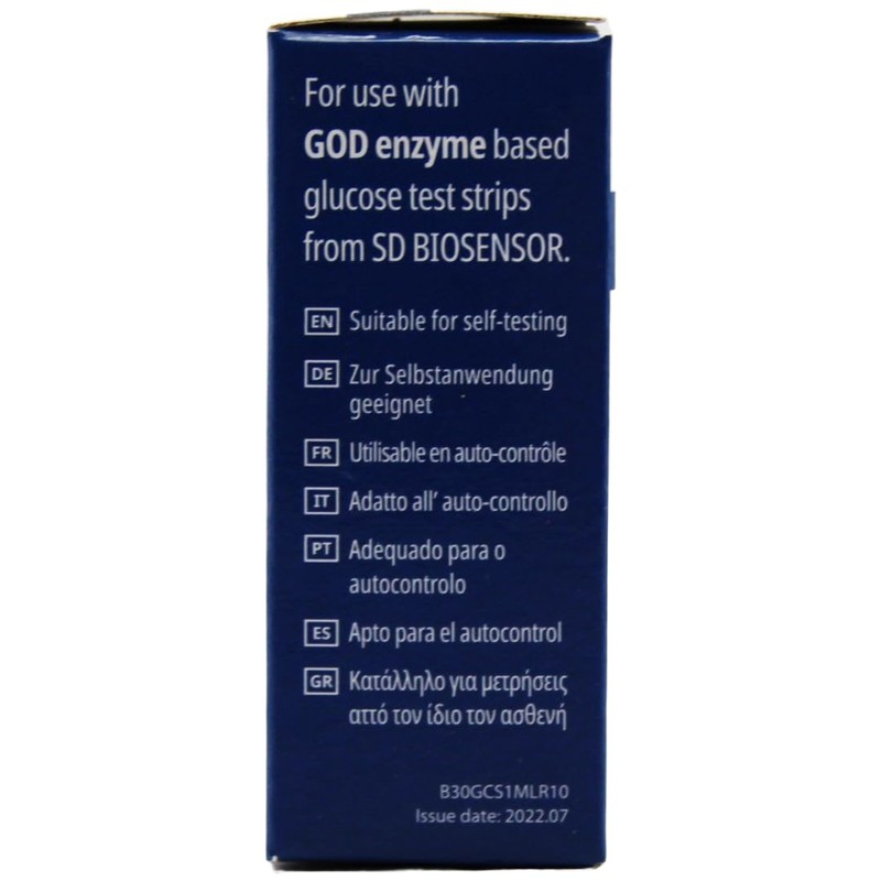 1 x SD Biosensor Blood Glucose Control Solution - Low