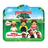Rocco Giocattoli 81504 Monchhichi Willow, Kauri & Hanae, Multi-Colour