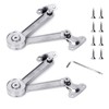Ruimou 2 Pack 40lb Heavy Duty Zinc Alloy Lid Hinges
