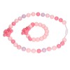 Teething Necklace Bracelet Silicone Flower Shape Design Elegant Exquisite Infant