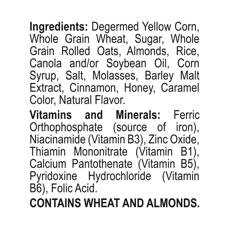 Malt-O-Meal Honey and Oat Blenders® with Almonds Breakfast Cereal, Family