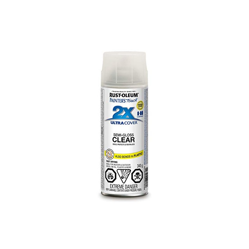 Rust-Oleum Painter's Touch 2X Ultra Cover Semi-Gloss Clear 340g