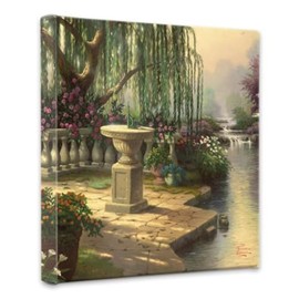 Thomas Kinkade Hour of Prayer 14 x 14 Gallery Wrapped Canvas