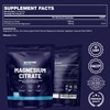 Nutrition Freak Magnesium Citrate - 500 mg Elemental Magnesium |