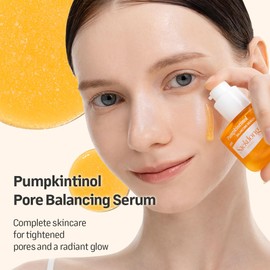 SAEKDONG SEOUL Pumpkintinol Pore Balancing Serum | Ceramide Flake Pumpkin Formula | Pore Tightening & Hydration | Lightweight Glow for Clear, Radiant Skin (30ml / 1.01 fl.oz)