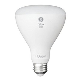 GE Relax 2-Pack 65 W Equivalent Dimmable Soft White Br30 LED Light Fixture Light Bulb