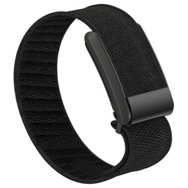 Sankel Nylon Band Compatible for WHOOP 5.0, One, Peak, and Life, Ultra-Soft,Adjustable Sport Comfort Stretchy Elastic Braided Replacement Wristbands Straps for Whoop 5.0 | NOT for Gen 4 (Black)