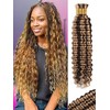 KULYMUWIG Ombre Human Braiding Hair 18 Inch 100 g 4