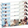 ILYXY 5 Pack Acrylic Frame 2x6, 20% Thicker, 20mm Thick
