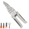 Wire Stripper, Cable Stripper, Electrician, Wire Peeling Tool, Crimping Function,
