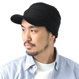 regnuu Sweatshirt, Work Cap, Hat, Men's, Women's, Large Size, Spring, Autumn, Winter, Big Size, Deep, Outdoors, Unisex, Black