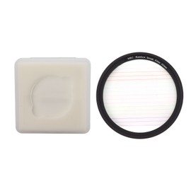 Colorful Streak Star Filter Micro SLR Camera Dot to Line Filters Special Effects Camera Filters for Night Scenes 62mm