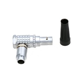 ZBLZGP Right Angle 0B FHG 5 Pin Push Pull Circular Connector for Arri Alexa Mini Sound Devices ZAXCOM Red Epic Camera