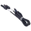 DC Solar Adapter 8mm Brass Connector Splitter Converter Cable for