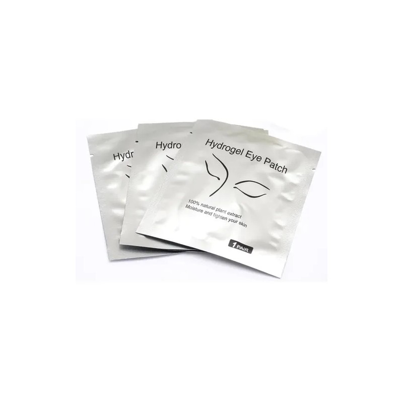 100 Pares Parches Hidrogel Para Extension Lifting D Pestañas