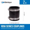 Fernco 1056 22 2 Inch Flexible PVC Coupling Pipe Fitting