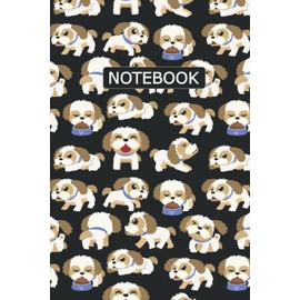Shih Tzu Notebook: Shih Tzu Notebook Journal To Write Notes, Password, Notepad, To Do Lists - 6 x 9 Inches - 100 Pages