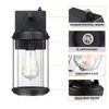 LONEDRUID 2 Pack Dusk to Dawn Sensor Outdoor Wall Sconce
