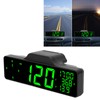 8in Car HUD Display Multifunction GPS Speedometer Fatigue Driving Alarm