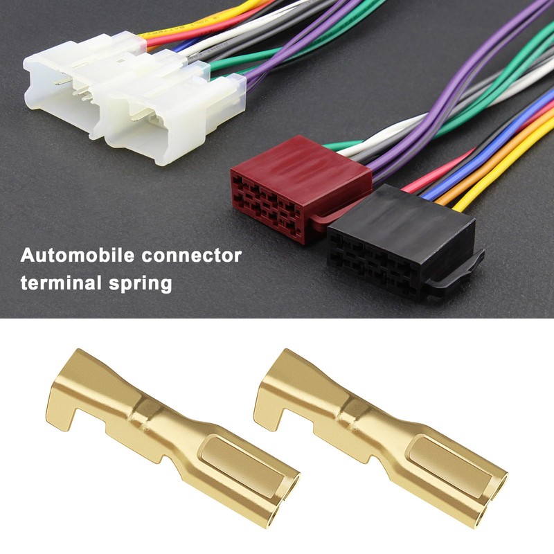 VGOL 100pcs Car Speaker Mini Toggle Switch 2.2mm Female Quick
