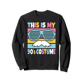 This Is My 90s Costume Theme Party 90s Outfit Men Boys Kids Sweatshirt