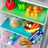 Refrigerator Liners for Shelves (8 Pack) by Linda’s Essentials -