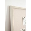 Kate and Laurel Makenna Traditional Linen Fabric Pinboard with Stunning