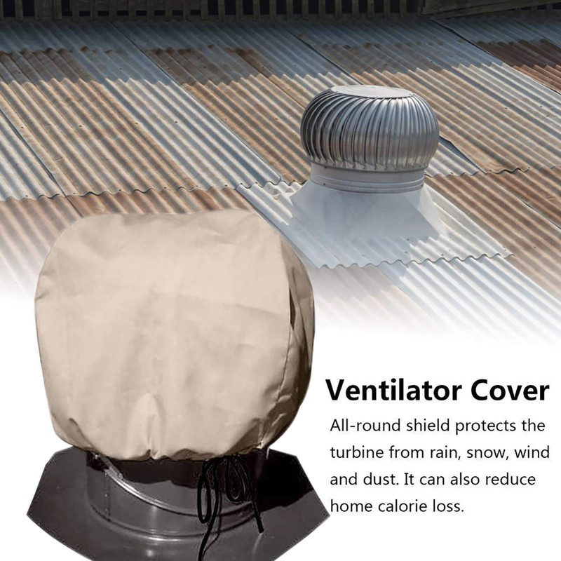 4Pack Turbine Roof Vent Cover Turbine Ventilator Protector Shield 20"x20"inches(51cm51cm)