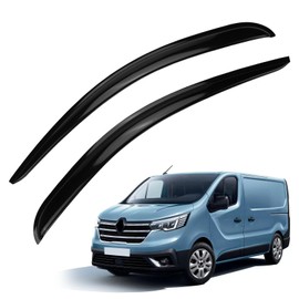 RASHION Windabweiser Kompatibel mit Trafic Vivaro Talento NV300 2014-2019 Autofenster Regenschutz Regenabweiser