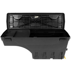 ECCPP Truck Bed Storage Box Compatible For Ford For F-150 1997-2014 Passenger Side Lockable Lid, truck toolbox with Password Lock, Black